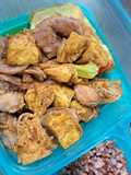 Tahu dan Ayam Lada Hitam