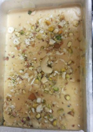 A picture of Dry fruits kulfi.