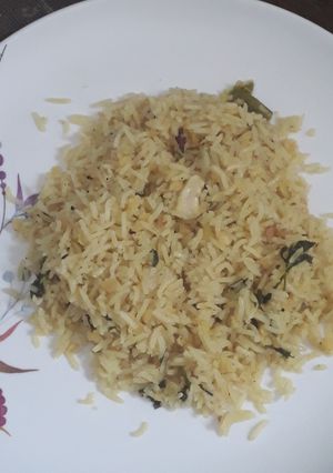 A picture of Methi masoor dal khichdi.