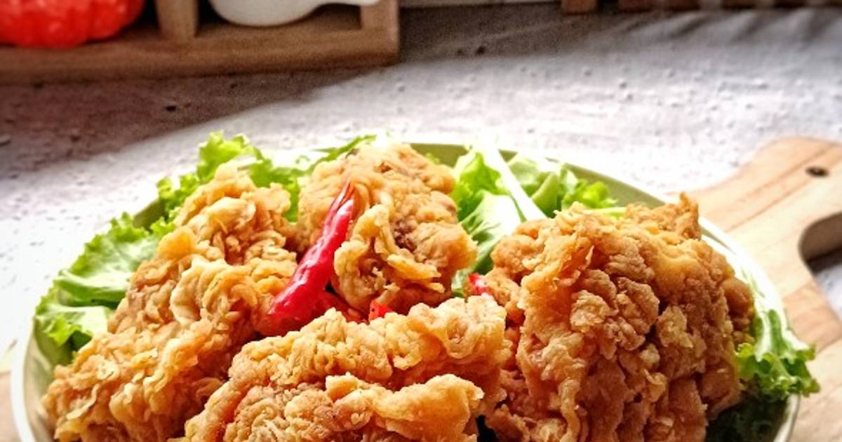 Resep Ayam Crispy Ala Ibu Siswaty Oleh Nindaummuzia Cookpad