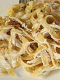 One skillet Chicken and fettuccine