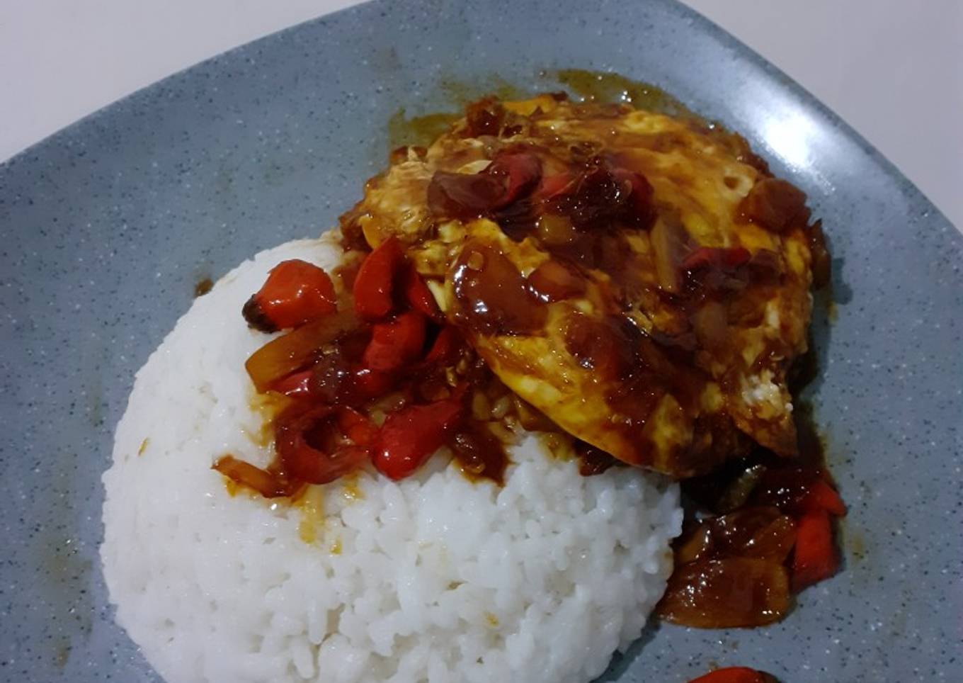 Nasi Telur Gongso