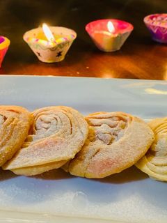 A picture of Chirote (Layered, Flaky and Crispy treat).