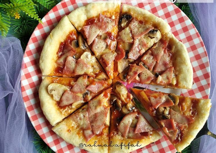 Langkah Mudah untuk mengolah 17. Pizza Teflon Anti Gagal