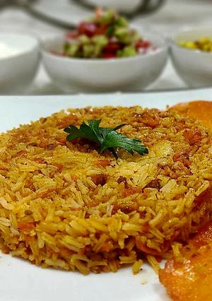 عکسی از دستور هویج پلو🥕