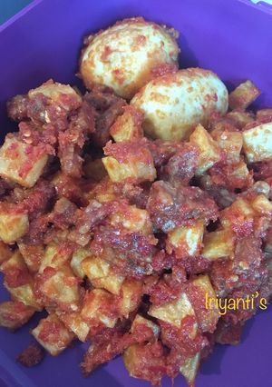 Foto resep Sambel Goreng Tempe Kentang Telur