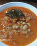 Green choliya curry