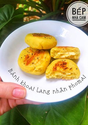 Hình của món Bánh khoai lang nhân phomai.