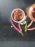 Garlic Red chilli chutney