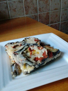 Rakott padlizsán-darált hús nélkül recept fotója