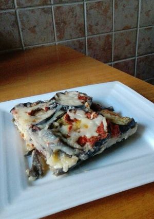Rakott padlizsán-darált hús nélkül recept fotója