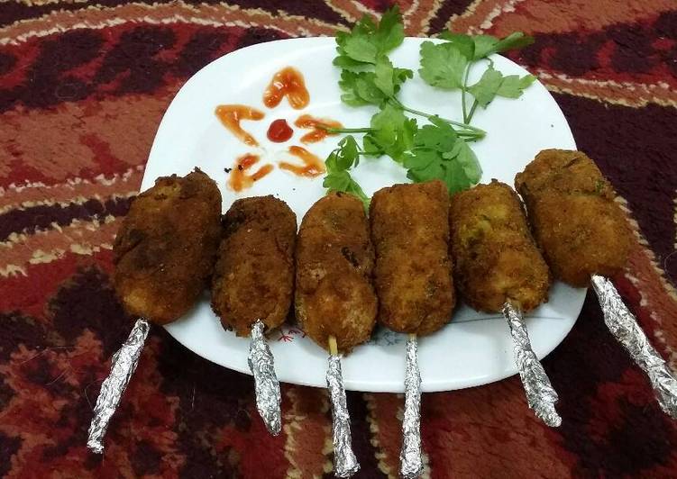 Recipe of Potato Drumsticks..#healthyjunior in 30 Minutes for Beginners