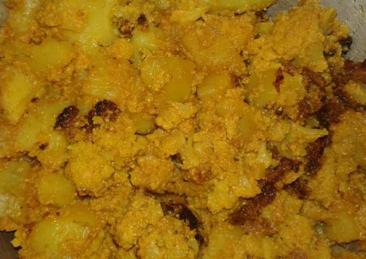 Gobi posto/cauliflower poppy seeds curry