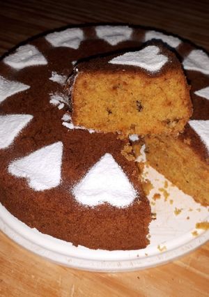 Una foto de Torta de zanahoria 🥕 carrot cake