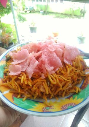 Foto resep Mie goreng padang