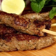 A picture of Mutton Seak kabab.