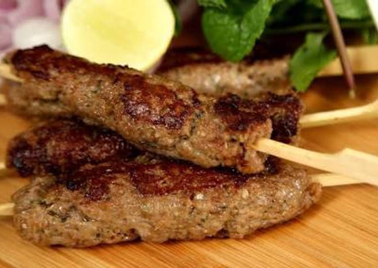 Recipe of Homemade Mutton Seak kabab