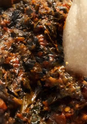 A picture of Ego riro with Eba.