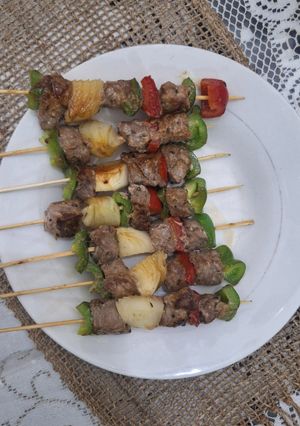 Foto resep Sate Saikoro (Shashlik)