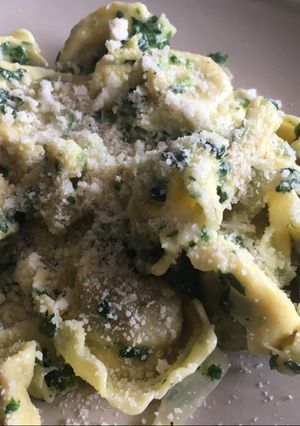 A picture of Mushrooms Ravioli.