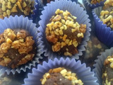 Trufas de ganache de chocolate