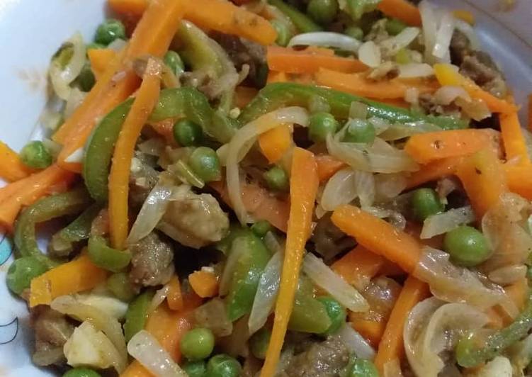 Simple Way to Prepare Perfect Stir fry vegetable