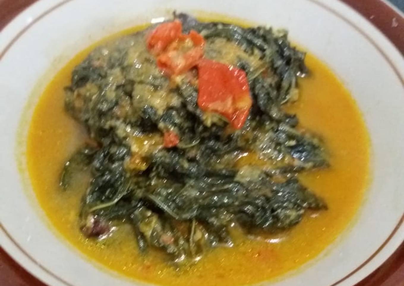 Rendang Daun Singkong