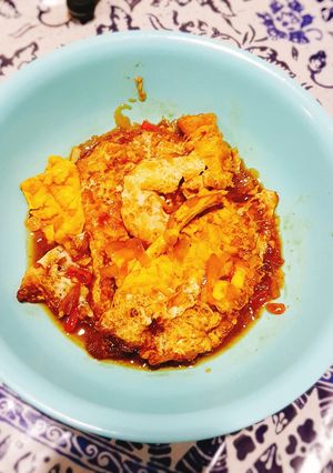 Foto resep Telor ceplok kecap