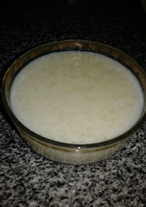 صورة لوصفة طريقة عمل أرز باللبن طري