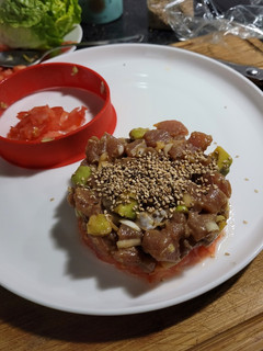 Una foto de Tartar de atún