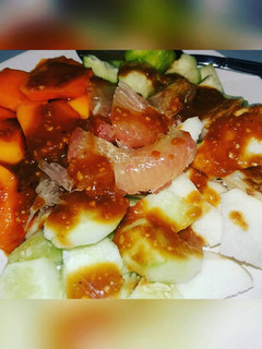 Foto resep Rujak Buah segerrr