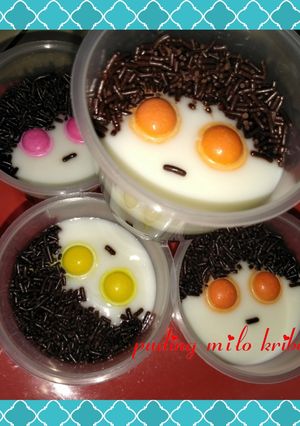 Foto resep Puding milo kribo