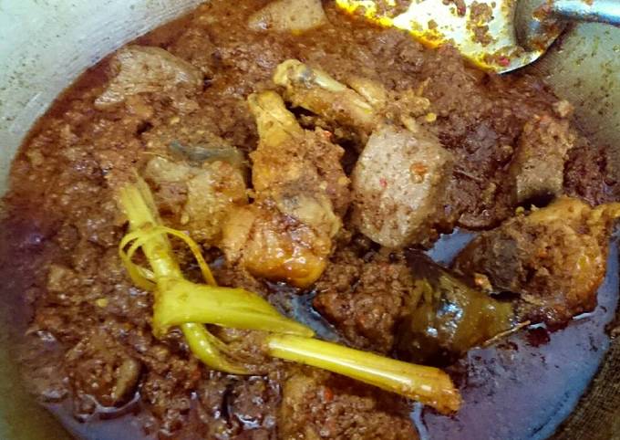 Rendang ati ala anak kost