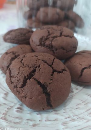 Φωτογραφία της συνταγής Soft cookies σοκολάτας