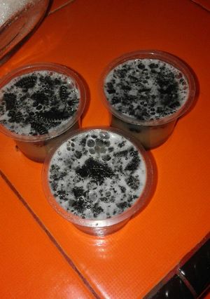 Foto resep Pudding oreo susu