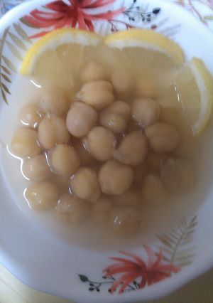 صورة لوصفة طريقة عمل حمص بالليمون