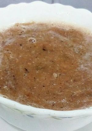 A picture of Roasted tomatoes salsa.
