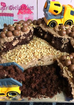 Foto resep Cake Ultah (Construction Theme)
