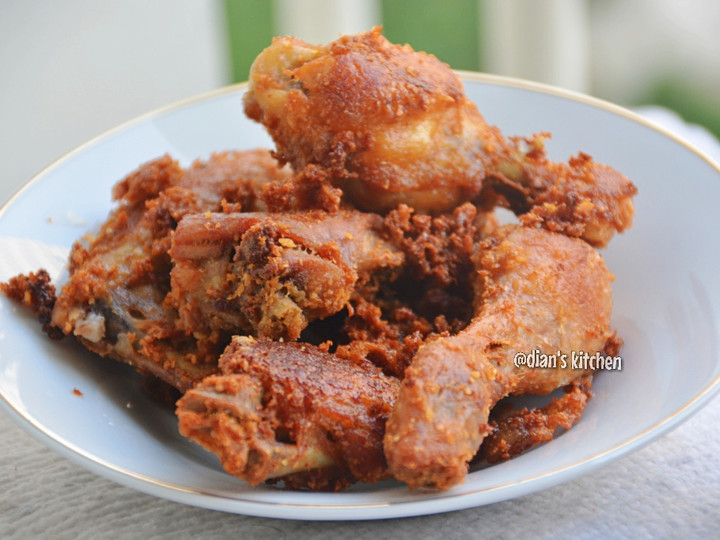 Langkah Mudah untuk Menyiapkan Ayam Goreng Kemiri Enak Gurih Kriukk Untuk Pemula