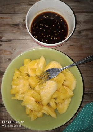 Foto resep Nanas sambal gula merah