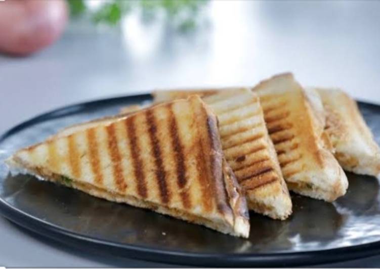 Easiest Way to Make Speedy Onion toastie