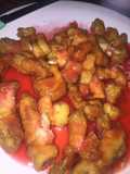 Pollo agridulce