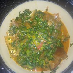 Vegetable soup A picture of Vegetable soup.
