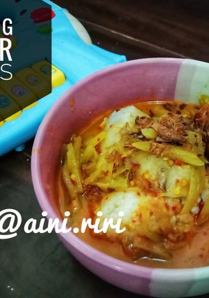 Foto resep Lontong Sayur Pedas