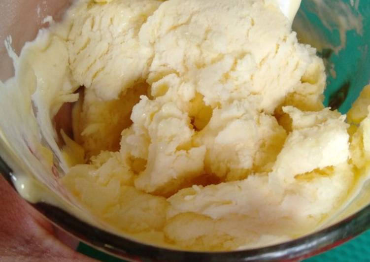 Rahasia Menghidangkan Ice cream mangga homemade Kekinian