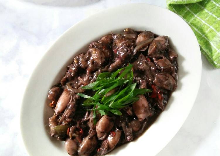 Cumi Masak Hitam