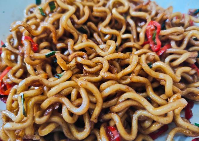 Resep Mie goreng sederhana pengganti Indomie Anti Gagal