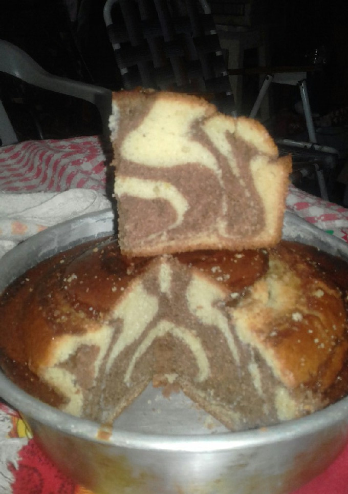 Una foto de Torta cebra