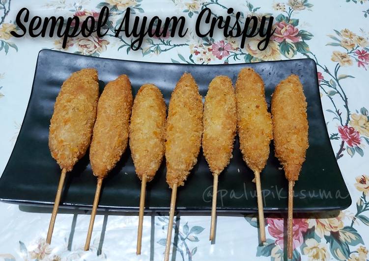 Cara Gampang Membuat Sempol Ayam Crispy, Bikin Ngiler