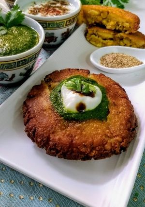 डबल फ्राइड दाल टिक्की (Double fried dal tikki recipe in Hindi) रेसिपी मुख्य फोटो